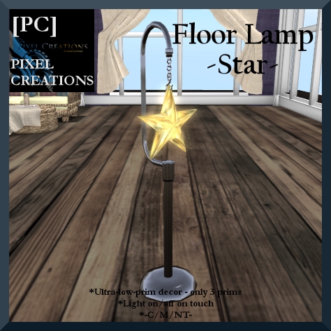 PIXEL CREATIONS - STAR FLOOR LAMP Blog
