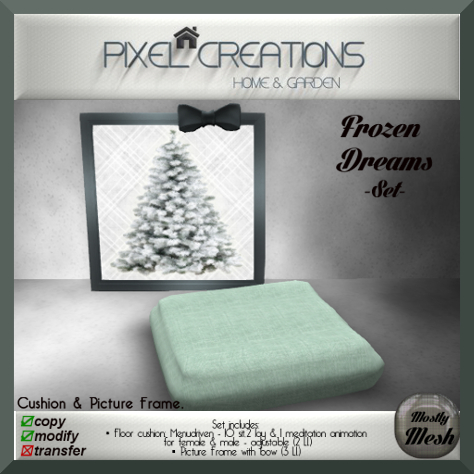 PC PIXEL CREATIONS - FROZEN DREAMS SET